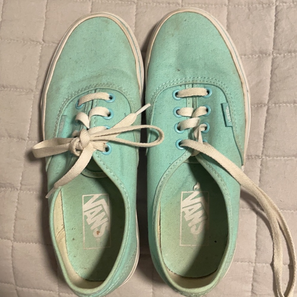 Turquoise vans - Picture 2 of 6